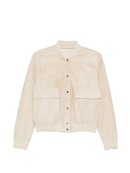  Salvatore Santoro Flap-pocket Buttoned Bomber Jacket - Neutrals 