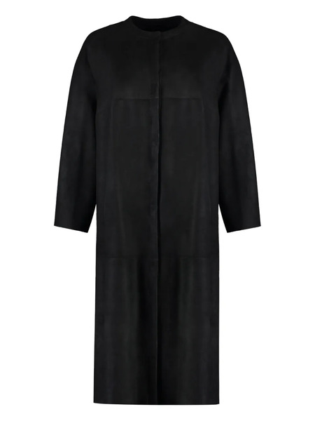  Salvatore Santoro Suede Coat - Black 
