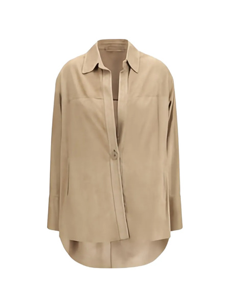  Salvatore Santoro Suede Jacket - Neutrals 