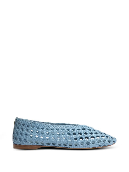  Sam Edelman Woven Ballet Flats - Blue 