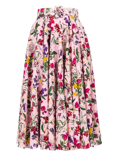  Samantha Sung Aster Skirt - Pink 