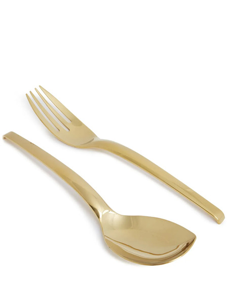  Sambonet Living Spoon And Fork Set - Gold 