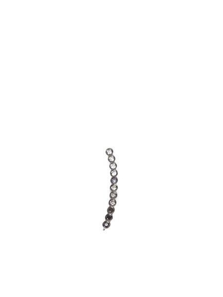  Samira13 White Gold Crystal Earring - Metallic 