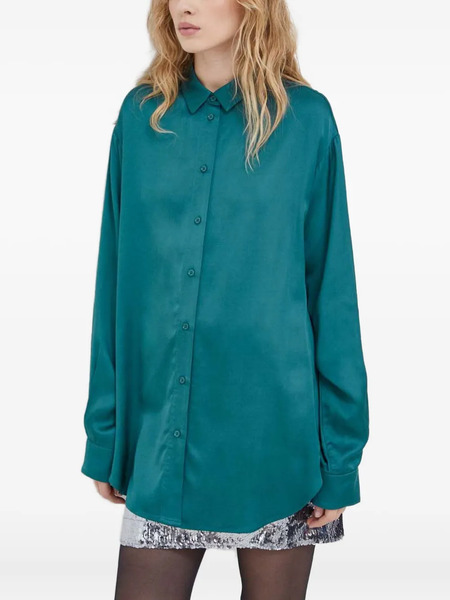  Samsoe Samsoe Alfrida Buttoned Shirt - Green 