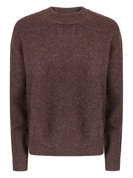  Samsoe Samsoe Anour O-n 7355 Sweater - Brown 