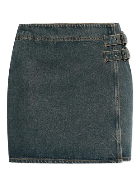  Samsoe Samsoe Buckle Mini Skirt - Blue 