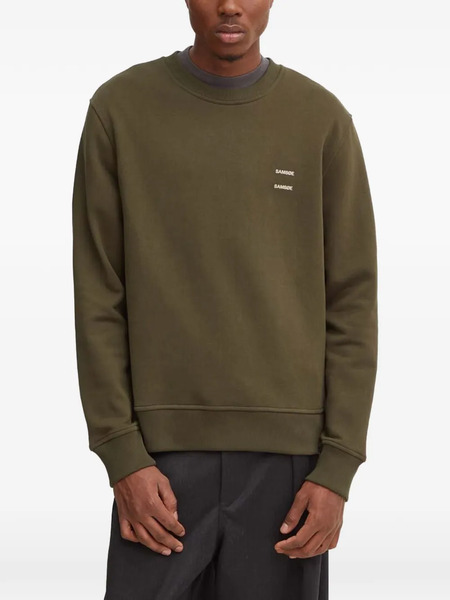  Samsoe Samsoe Crew-neck Sweatshirt - Green 
