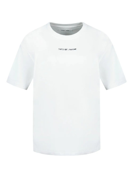  Samsoe Samsoe Dinner Graphic T-shirt - White 