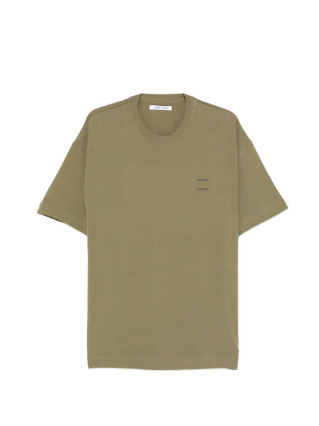  Samsoe Samsoe Joel Logo Short-sleeve T-shirt - Green 
