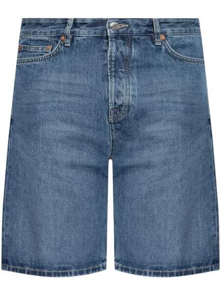  Samsoe Samsoe Knee-length Denim Shorts - Blue 