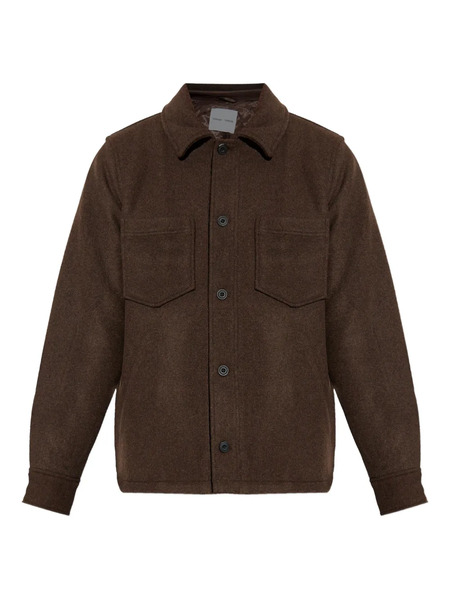  Samsoe Samsoe Oversized Shirt Jacket - Brown 