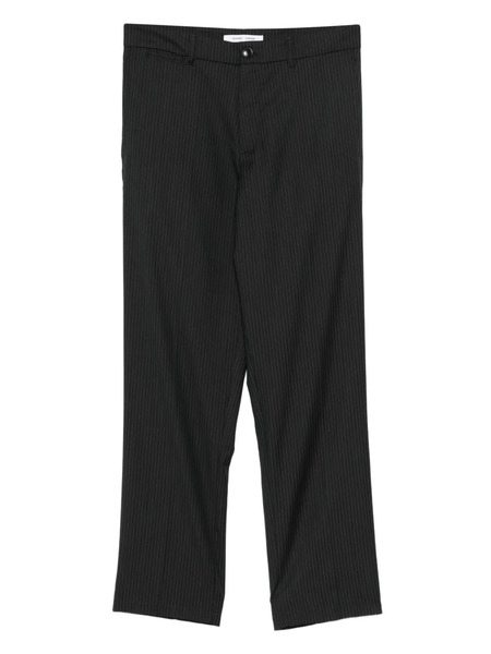  Samsoe Samsoe Pinstripe Tailored Trousers - Black 