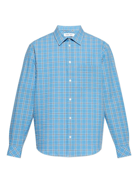 Samsoe Samsoe Sadamon Shirt - Blue 