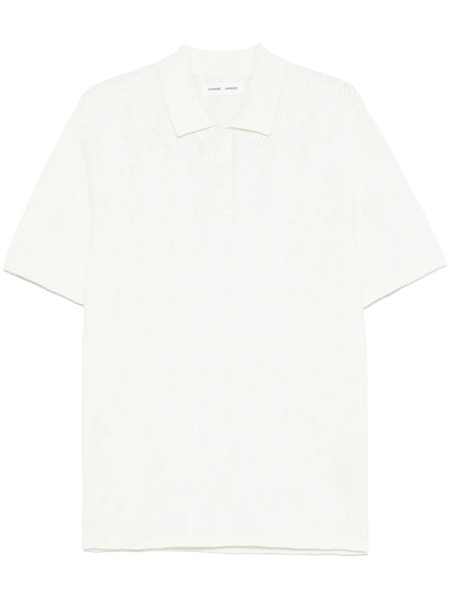 Samsoe Samsoe Safinn Polo Shirt - Neutrals 