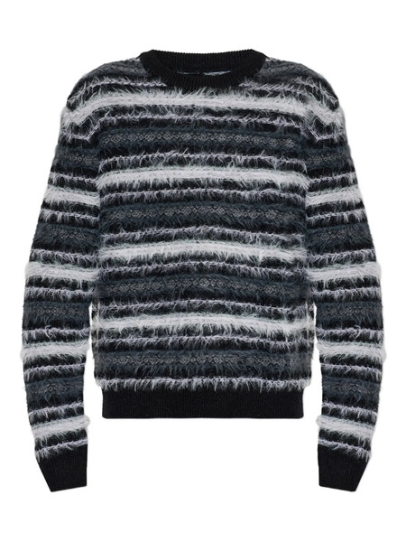  Samsoe Samsoe Safinnley Crew-neck Striped Sweater - Black 