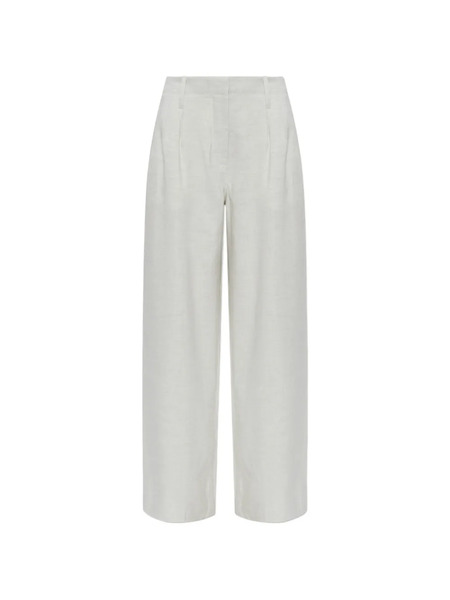  Samsoe Samsoe Saiben Wide-leg Trousers - Neutrals 