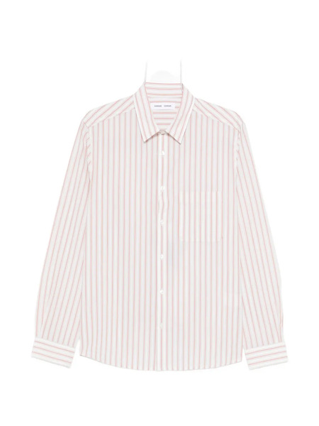  Samsoe Samsoe Saryan X Striped Pocket Shirt - Neutrals 