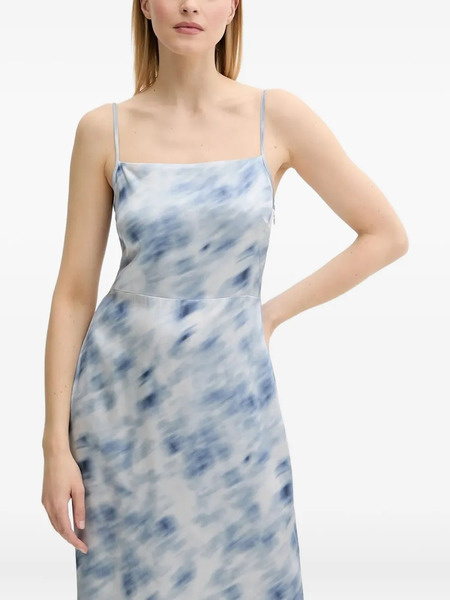 Samsoe Samsoe Sasage Side-split Maxi Dress - Blue 