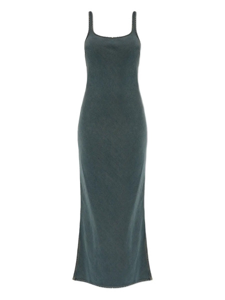  Samsoe Samsoe Sasunna Side-split Midi Dress - Blue 