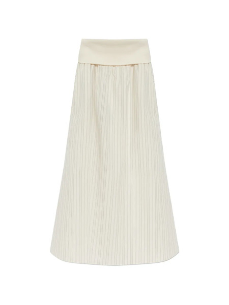  Samsoe Samsoe Sathea Striped Maxi Skirt - Neutrals 
