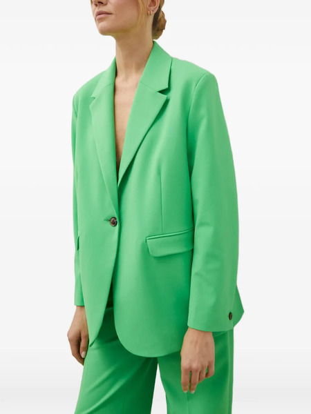  Samsoe Samsoe Single-breasted Blazer - Green 