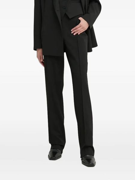 Samsoe Samsoe Split-hem Trousers - Black 