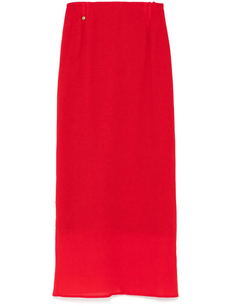 Samuel Guì Yang A-line Skirt - Red 