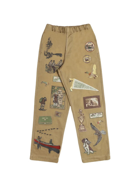  Samuel Zelig Trail Trousers - Brown 