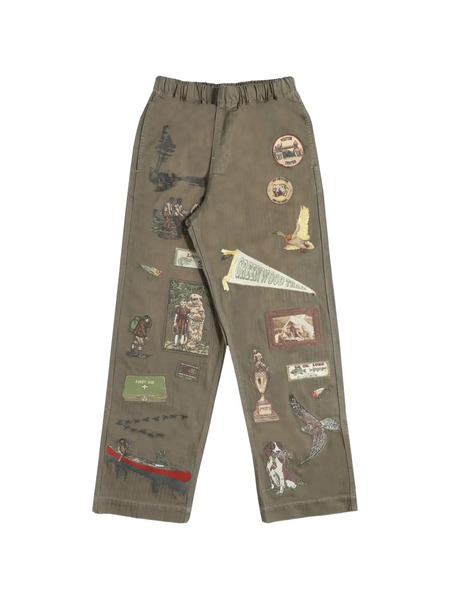  Samuel Zelig Trail Trousers - Green 