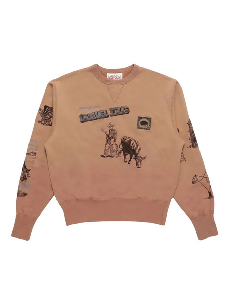  Samuel Zelig Western Crewneck - Neutrals 