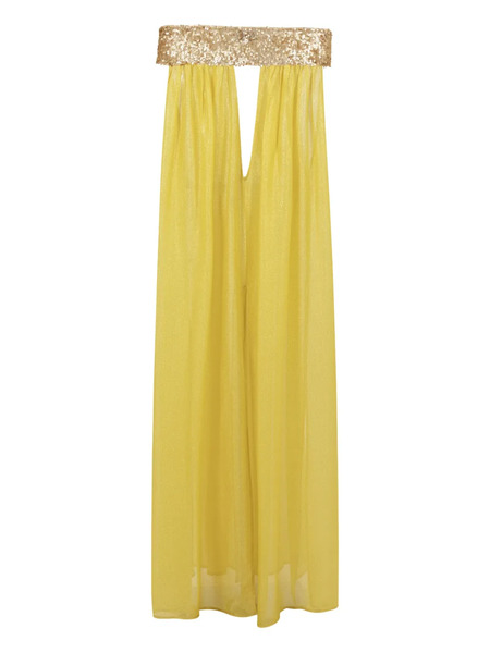  Sana Osmani Hera Sequin Maxi Dress - Yellow 