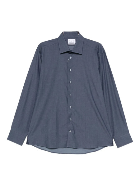  Sand Mélange-effect Shirt - Blue 