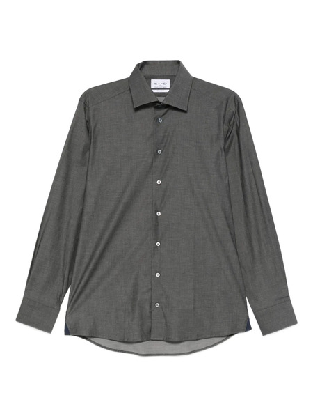  Sand Mélange-effect Shirt - Grey 