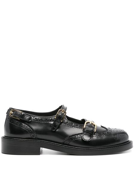  Sandro Buckle-detail Brogues - Black 