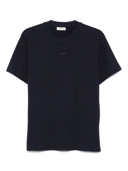  Sandro Cotton T-shirt - Blue 