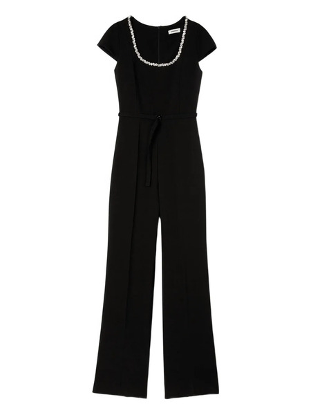  Sandro Embellished Jumpsuit - Black 