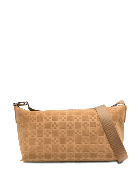  Sandro Embossed-pattern Messenger Bag - Brown 