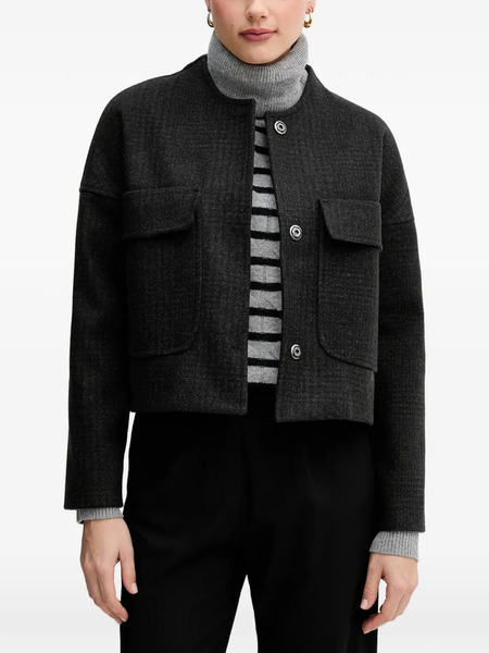  Sandro Ferrone Buttoned-up Pocket Jacket - Green 