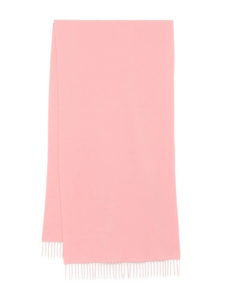  Sandro Fringed Cashmere Scarf - Pink 
