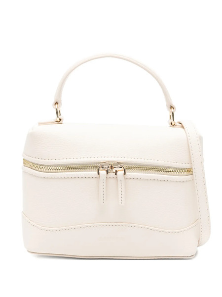  Sandro Grained Leather Zip-fastening Tote Bag - Neutrals 