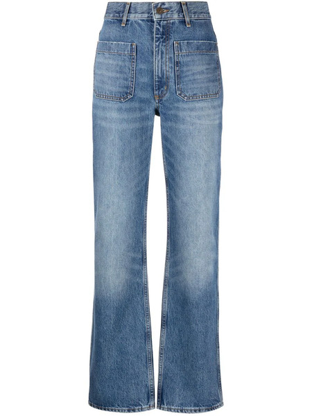  Sandro High-waist Straight-leg Jeans - Blue 