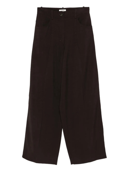  Sandro High-waisted Palazzo Pants - Brown 