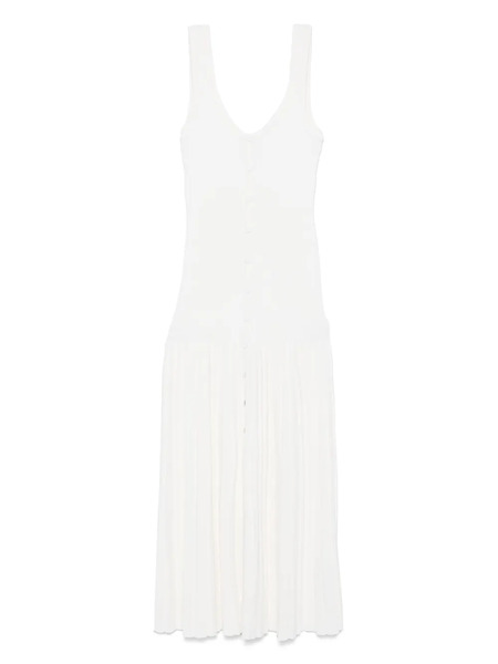  Sandro Knitted Maxi Dress - White 