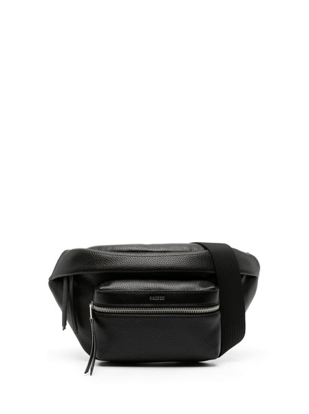  Sandro Logo-stamp Belt Bag - Black 
