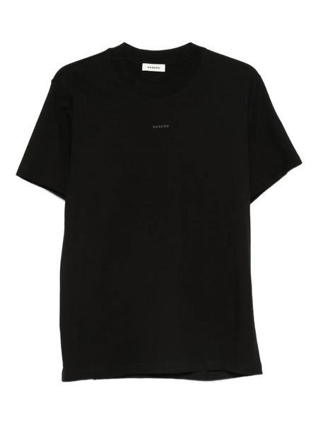  Sandro Logo T-shirt - Black 