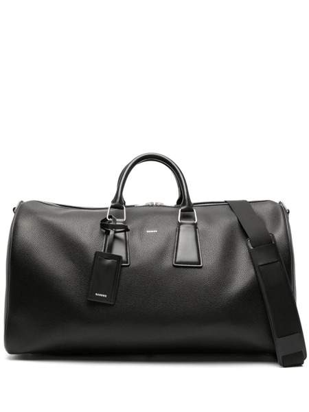  Sandro Metallic-logo Luggage Bag - Black 