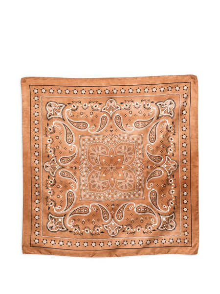  Sandro Paisley-pattern Scarf - Brown 