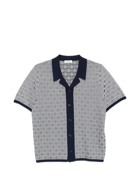  Sandro Patterned Buttoned Shirt - Grey 