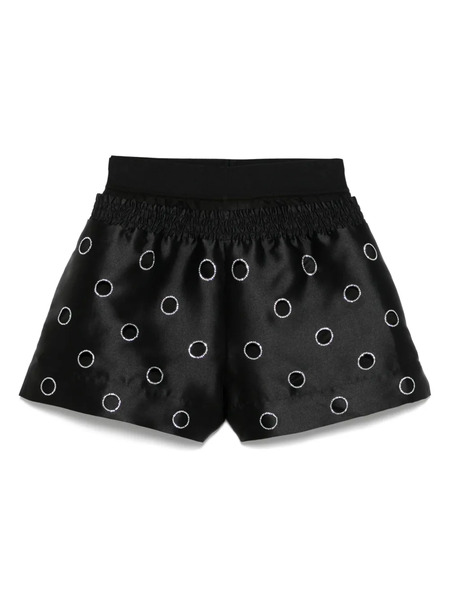  Sandro Polka-dot Shorts - Black 
