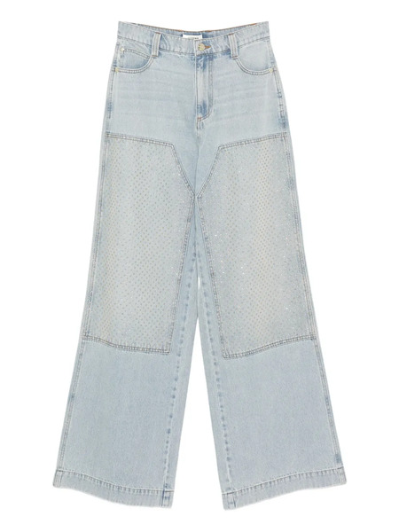  Sandro Rhinestone-embellished Jeans - Blue 